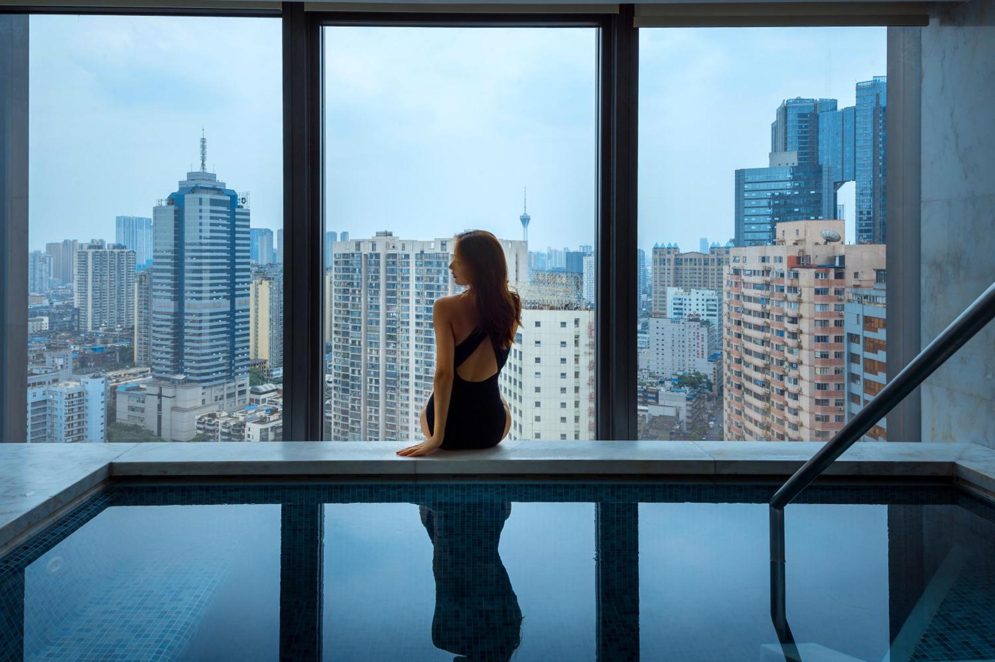 Готель The Ritz-Carlton, Ченду Екстер'єр фото